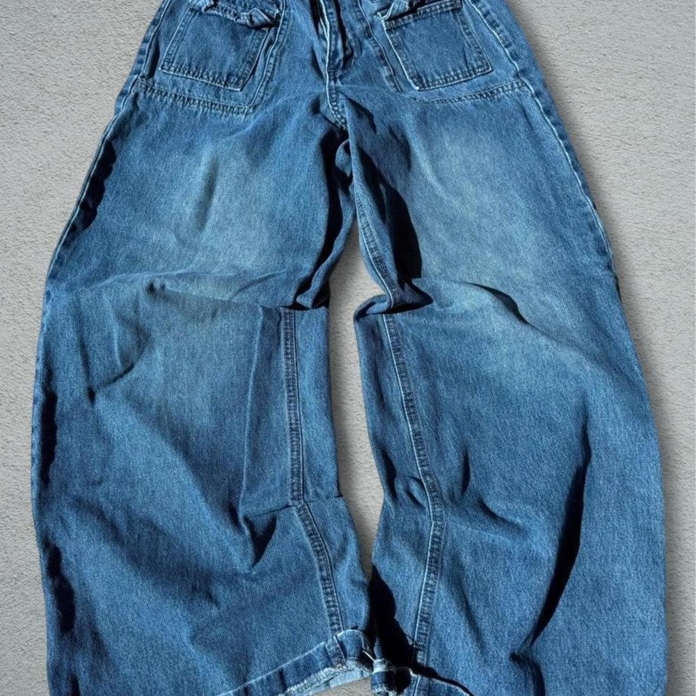 DAZY Baggy Carpenter Jeans Size S Medium Blue